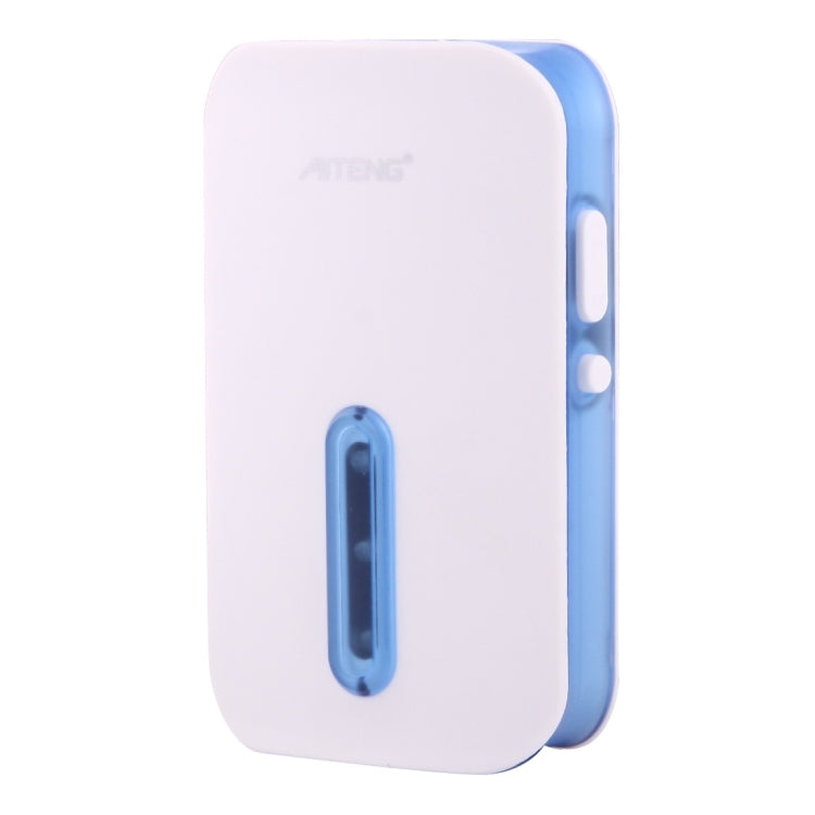 AITENG V017G Life Waterproof Battery-Free Wireless Doorbell, 1 Receiver + 1 x Transmitter, Receiver Distance: 130m, US Plug, V017G AITENG V017G Life Waterproof Battery-Free Wireless Doorbell, 1 Receiver + 1 x Transmitter, Receiver Distance: 130m, US Plug, V017G